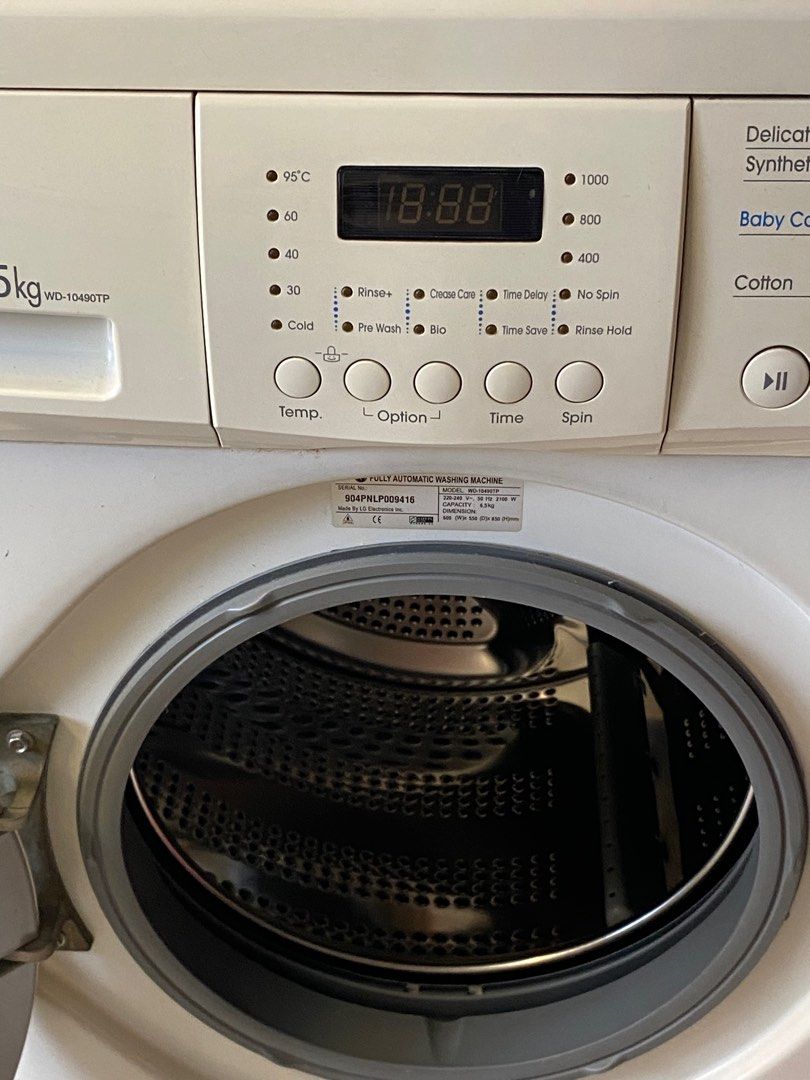 LG Washing Machine 6.5 kg, TV & Home Appliances, Washing Machines and
