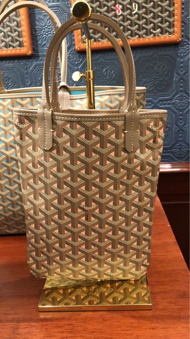 Goyard Poitiers Claire-Voie Bag 粉紅限量pink limited edition 100%new , 名牌,  手袋及銀包- Carousell