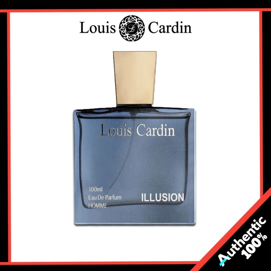 Louis Cardin Louis Cardin Illusion Homme Eau De Parfum 100ml - Buy