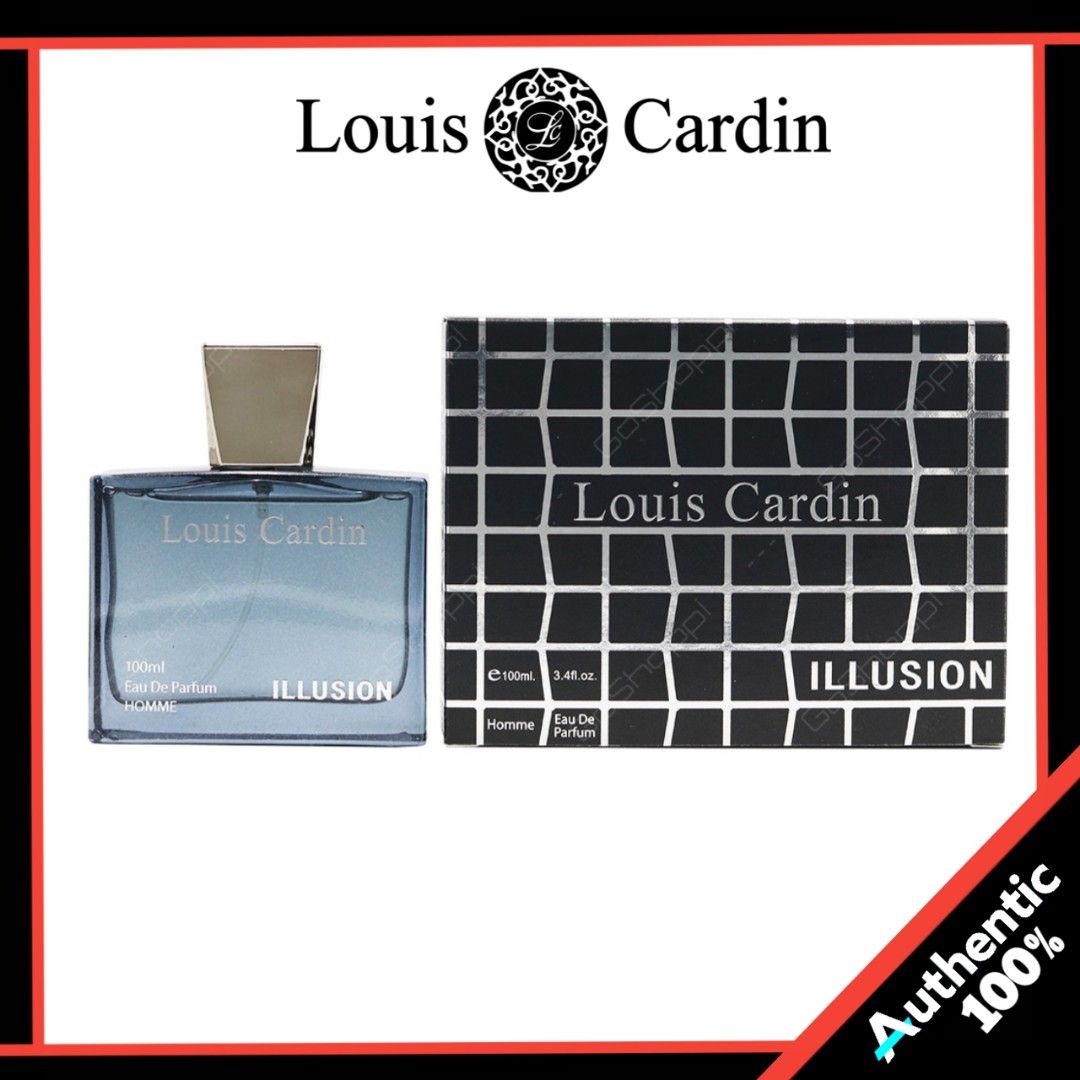  LOUIS CARDIN ILLUSION EDP PERFUME FOR MEN
