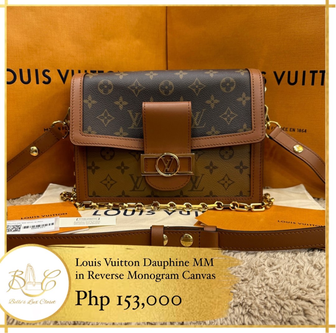 LOUIS VUITTON DAUPHINE WOC, Luxury, Bags & Wallets on Carousell