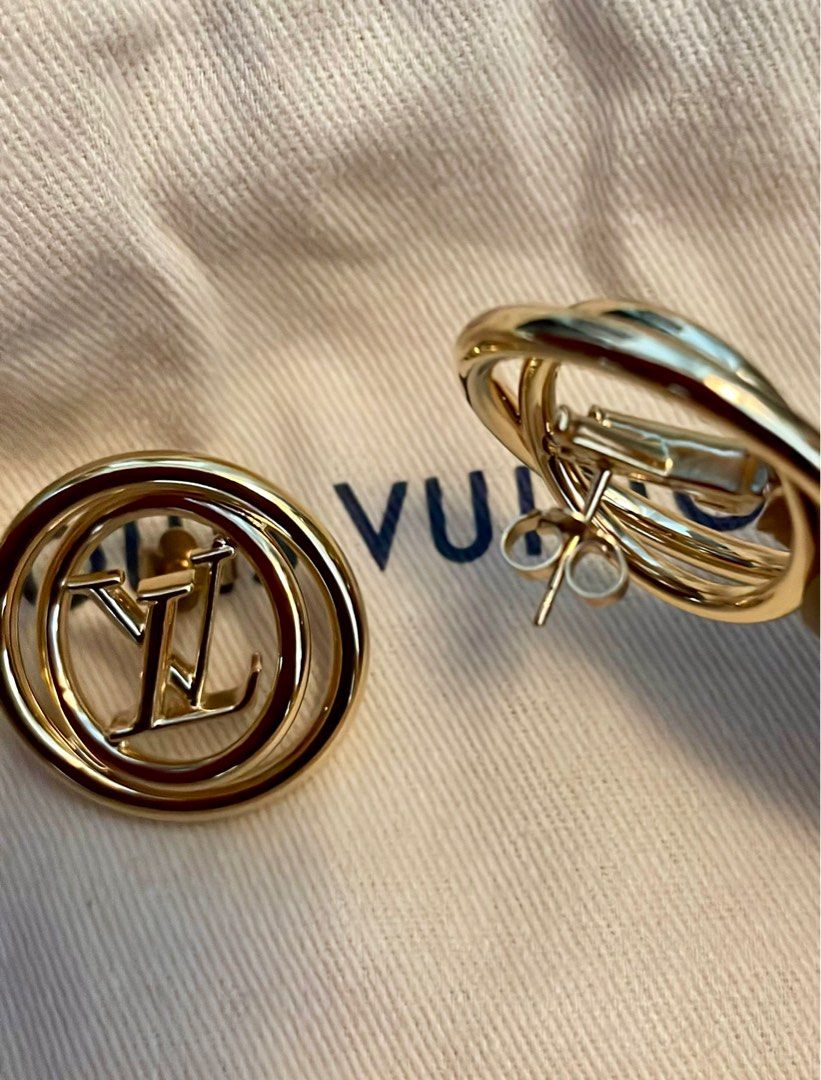 Louis Vuitton M01283 LV Stellar Earrings , Gold, One Size