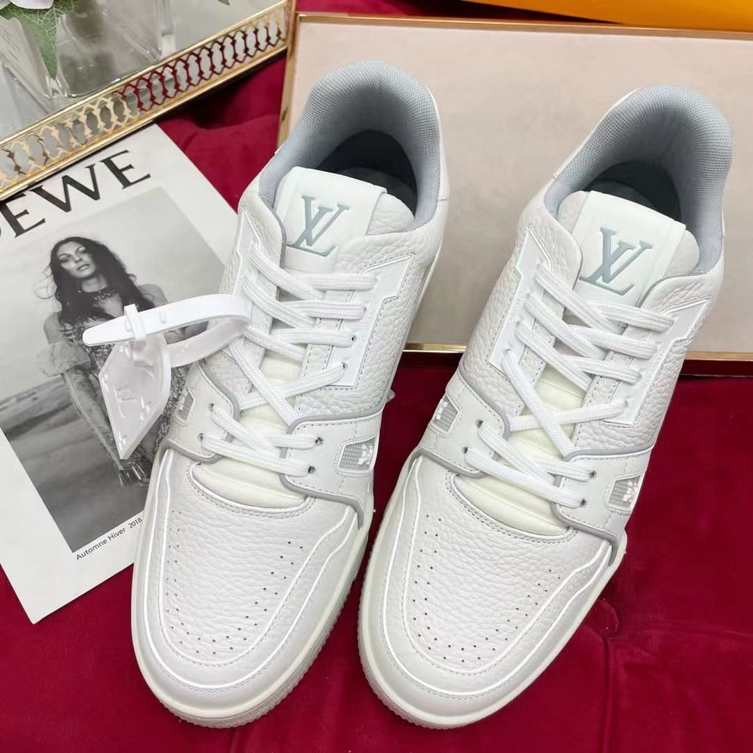 Louis Vuitton, Men's Sneaker, White-107954 