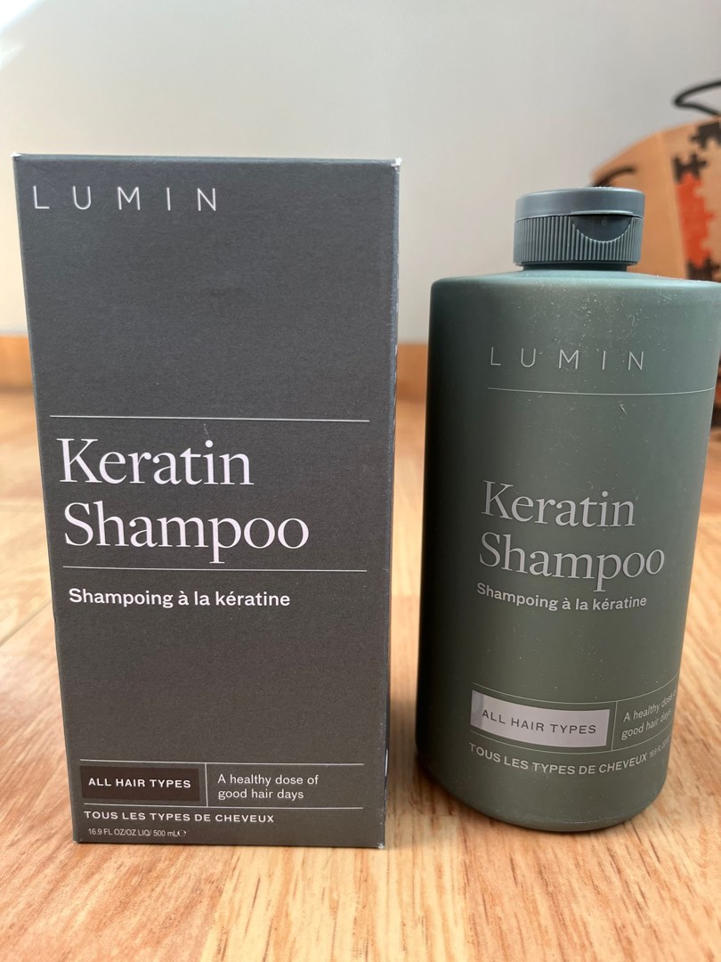 Lumin Keratin Shampoo, Beauty & Personal Care, Hair on Carousell