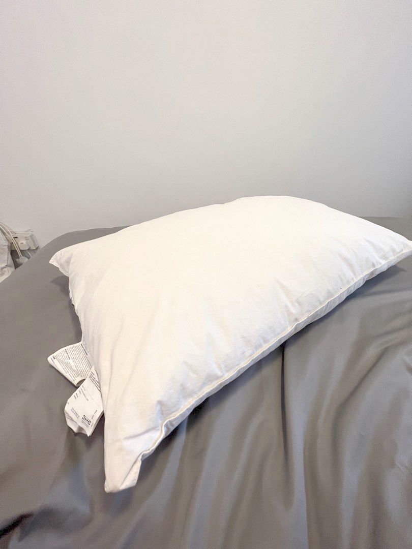 LUNDTRAV Pillow, high, Queen - IKEA