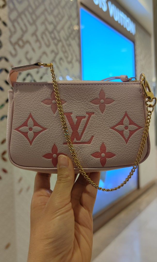 Louis Vuitton LV by the pool pink mini pochette accessoires, Luxury, Bags &  Wallets on Carousell