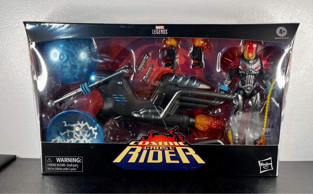 Cosmic Ghost Rider Mini Marvel Legends Rider Series “Cosmic Ghosts Rider” Action Figure Set on ...