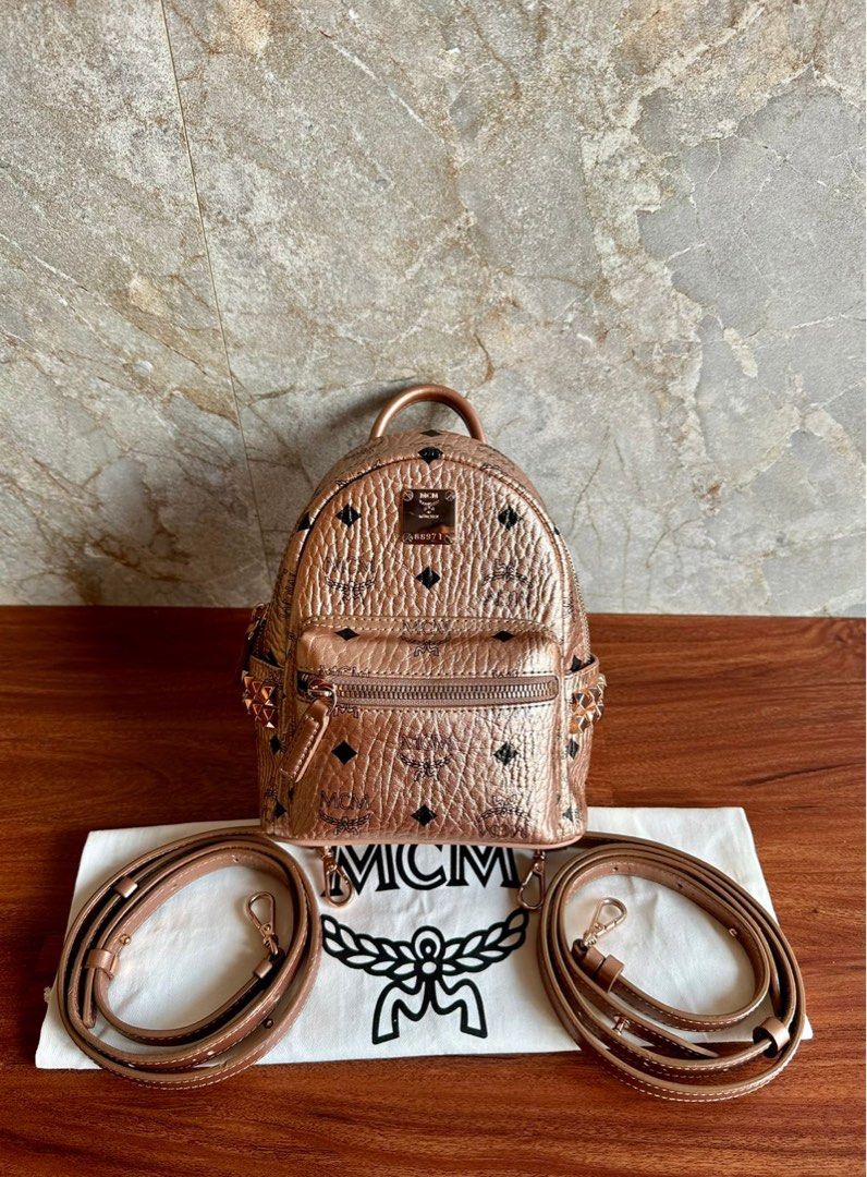 Mcm bebe top boo rose gold