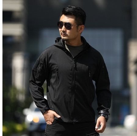 Mens military tactical waterproof softshell jacket shop