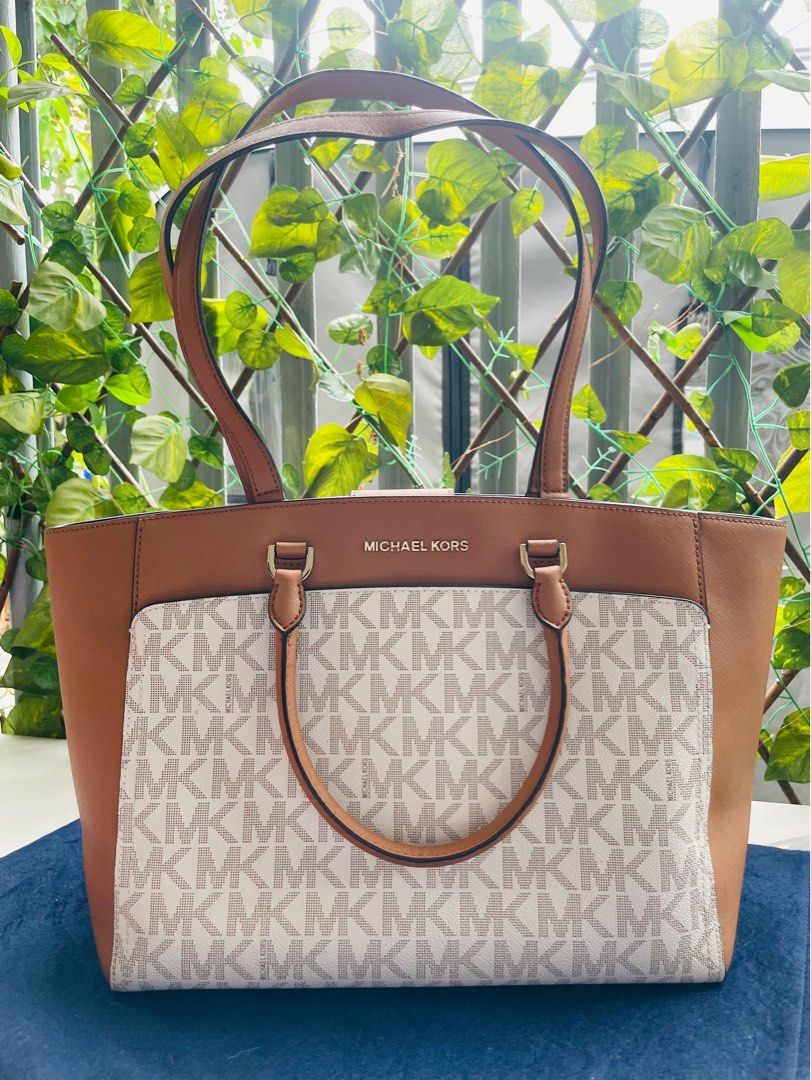 Michael kors emmy large double handle tote discount