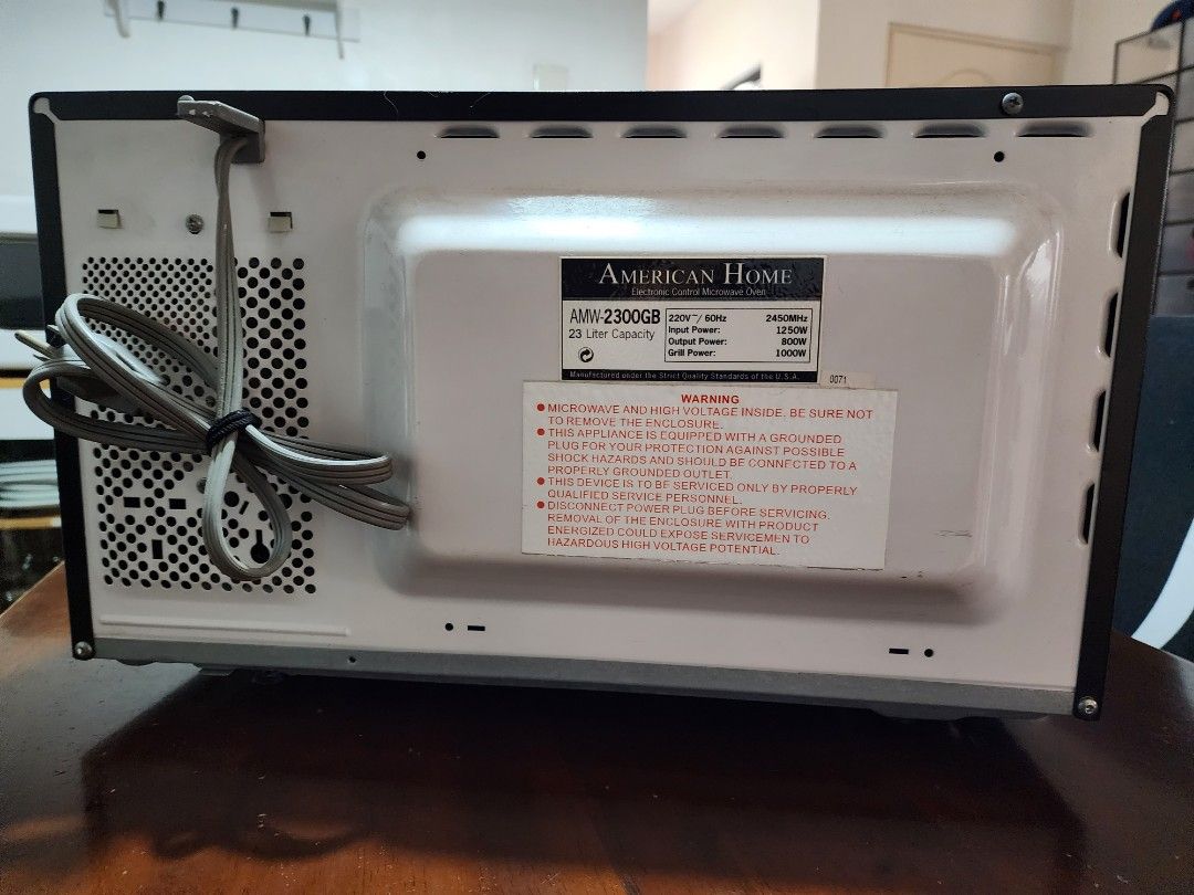 Microwave oven (NOT working), TV & Home Appliances, Kitchen Appliances