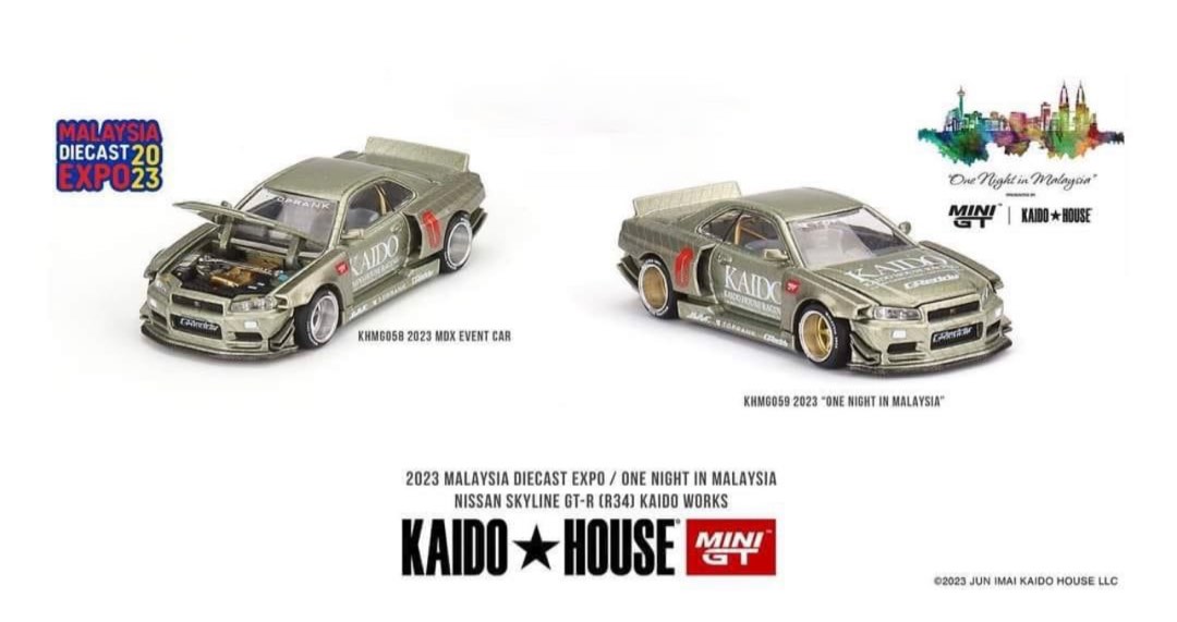 未開封 MINIGT kaido house MDX マレーシア限定 R34 | www.gamescaxas.com