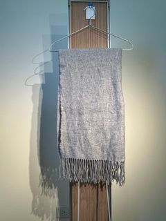 MUJI羊毛圍巾