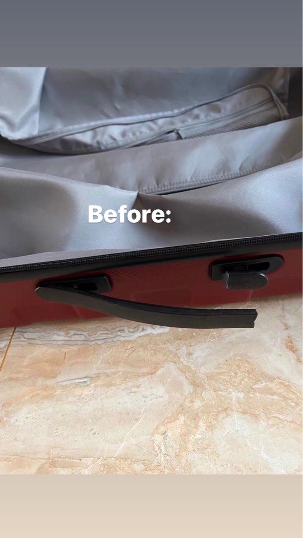 MUJI Luggage Handle Replacement, Hobbies & Toys, Travel, Luggage on