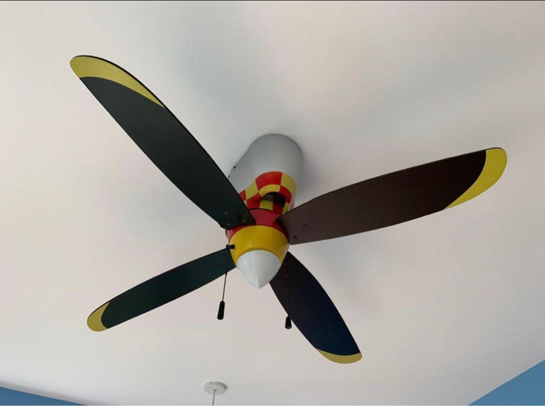 Airplane Propeller Ceiling Fan W