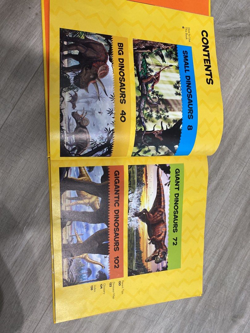 National Geographic Book on Dinosaurs, Hobbies & Toys, Books ...