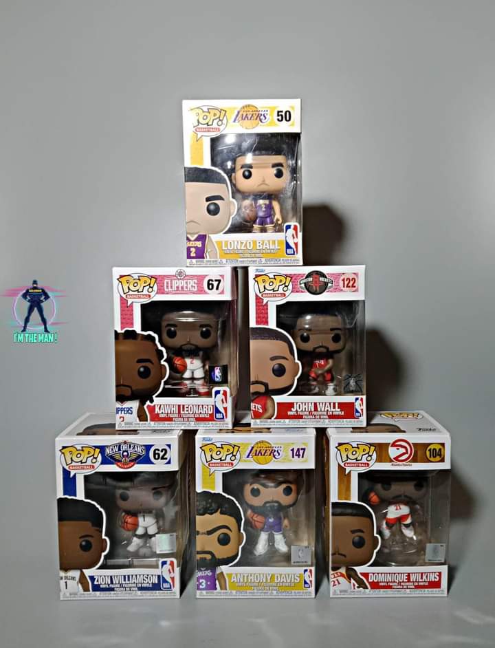 NBA Funko Pop, Hobbies & Toys, Toys & Games on Carousell