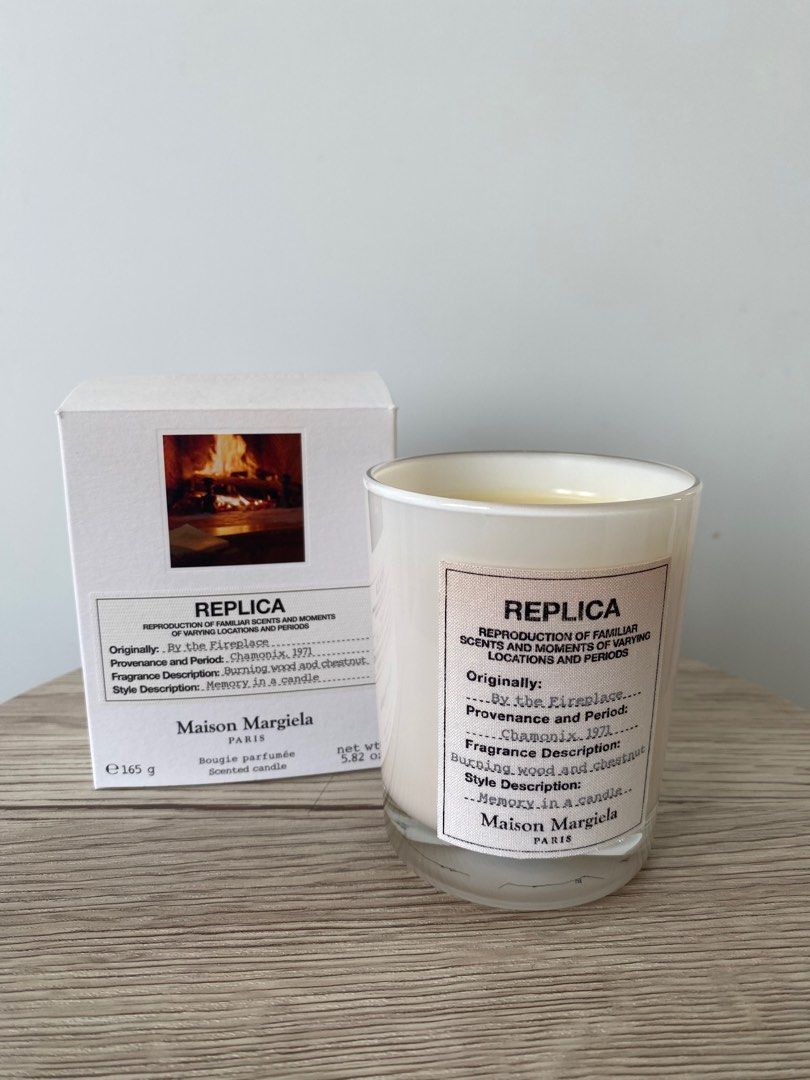 REPLICA' By The Fireplace Scented Candle - Maison Margiela