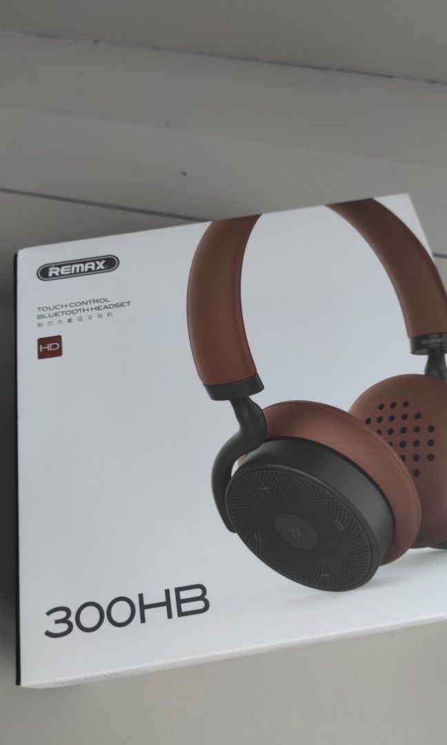 NEW Remax RB 300HB touch control Bluetooth headphones