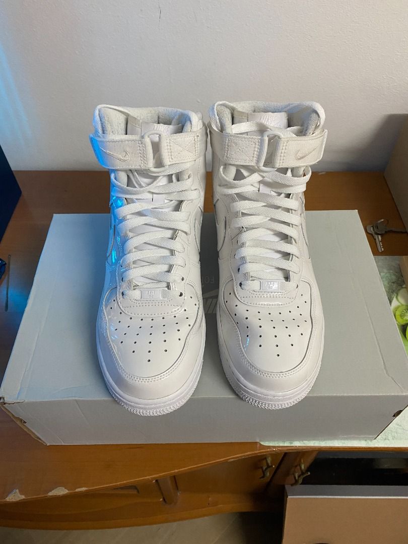 Air force 1 online high top womens white