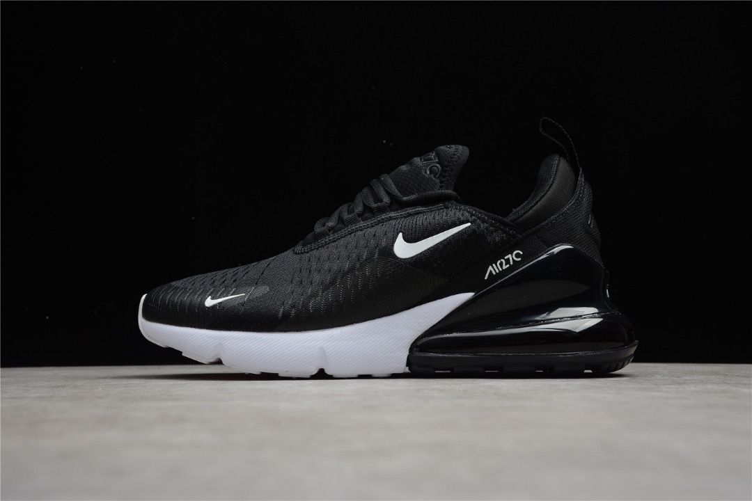 Nike Air Max 270 Black White running shoes Euro 36 45 Men s