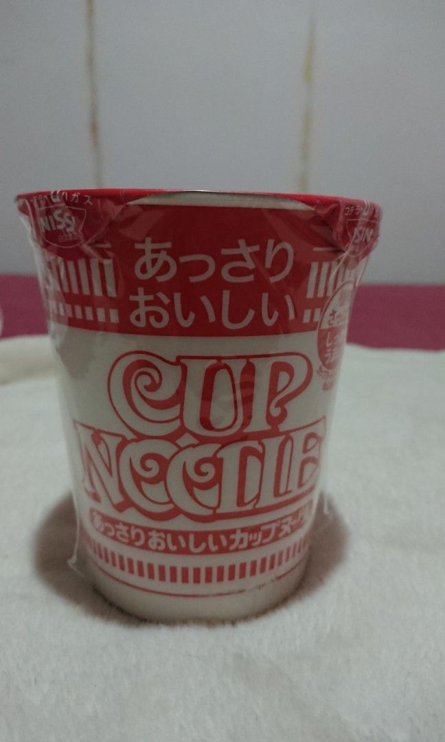 Nissin Cup Noodles Beef ,seafood, Food & Drinks, Packaged & Instant
