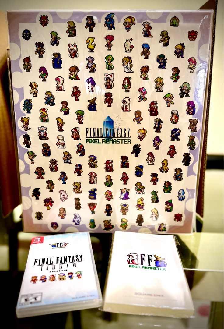NSW FINAL FANTASY I II III IV V VI Collector Edition, Video Gaming ...