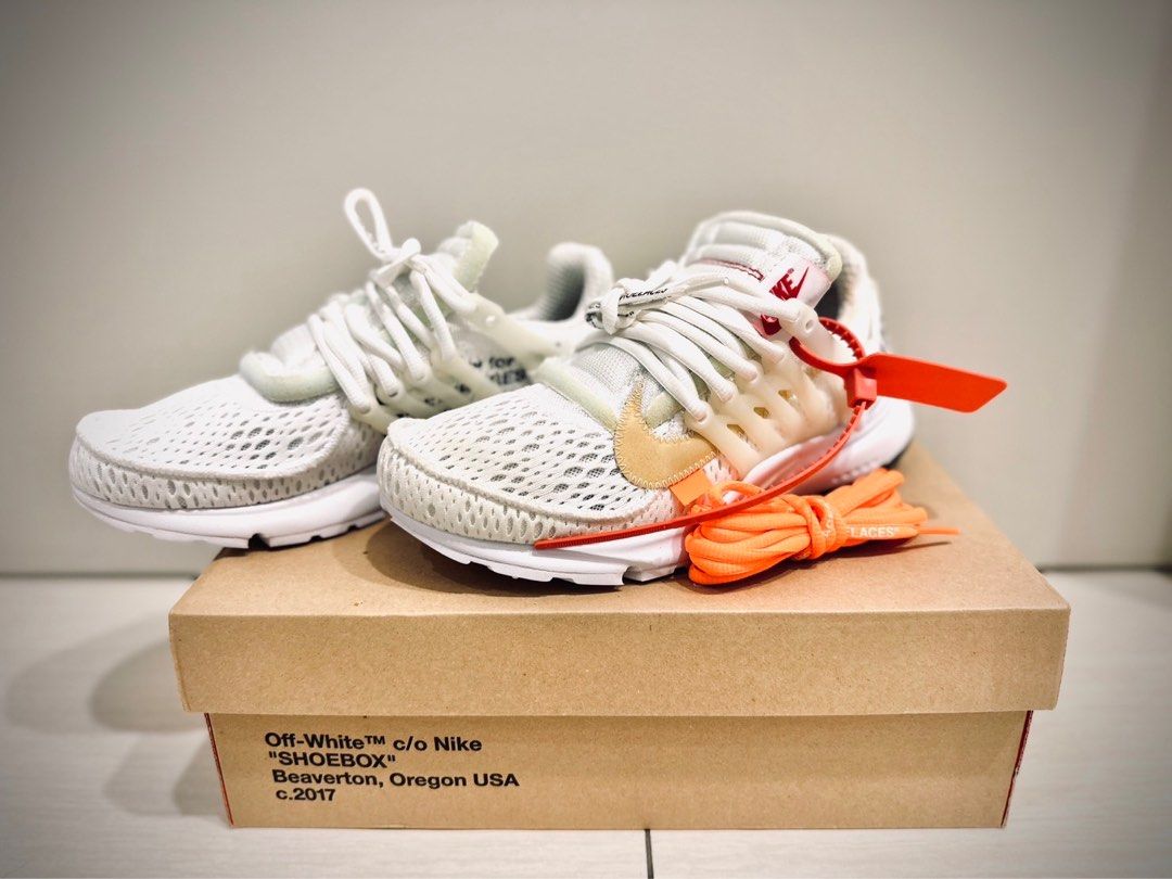 Off-White X Nike Air Presto 2.0 AA3830-100魚骨鞋, 她的時尚, 鞋類