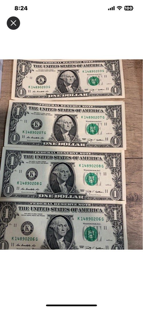 Old US notes (Category: Currency) located in Singapore. Submitted by ken0177 (Listing ID 1232835979, Image 1). Description: Old US note .