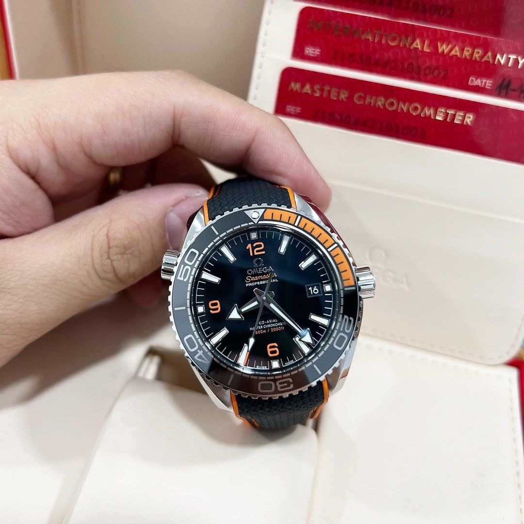 Omega Seamaster Planet Ocean 600m Co Axial Ceramic Bezel Luxury