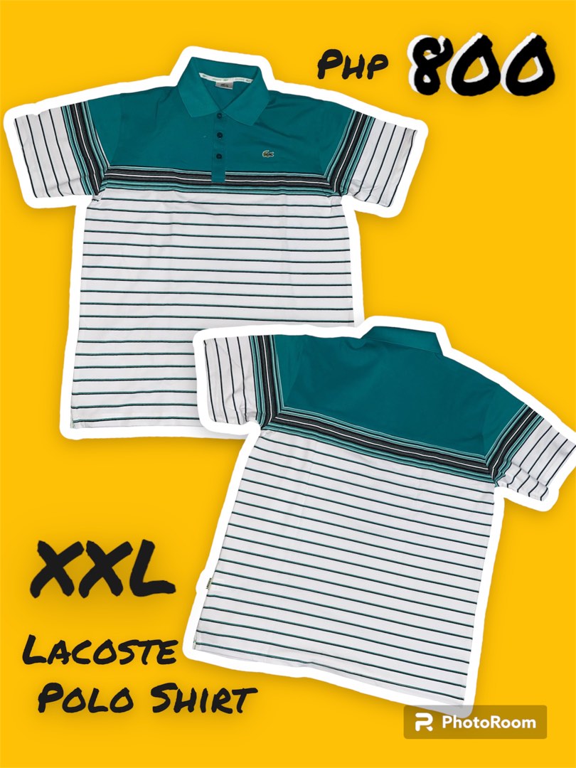 ORIGINAL LACOSTE POLO SHIRTS FOR SALE AND STILL NEGOTIABLE on Carousell
