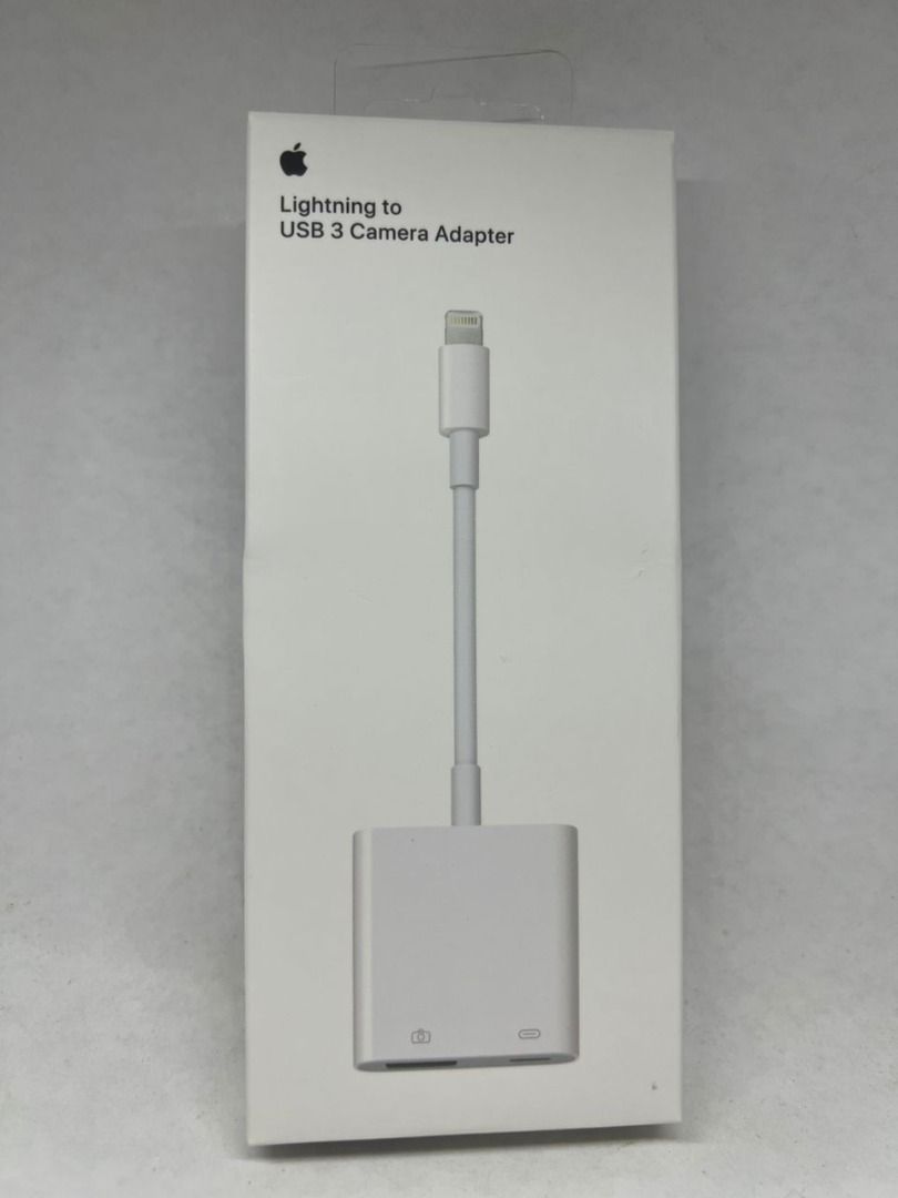 Original Lightning to USB 3 Camera Adapter (Model A1619), Mobile Phones ...