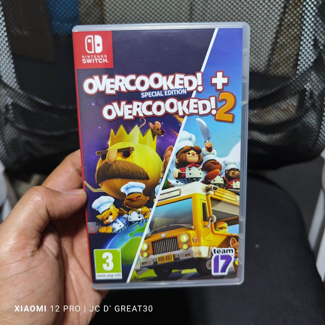 Overcooked+ overcooked 2 switch game, Video Gaming, Video Games