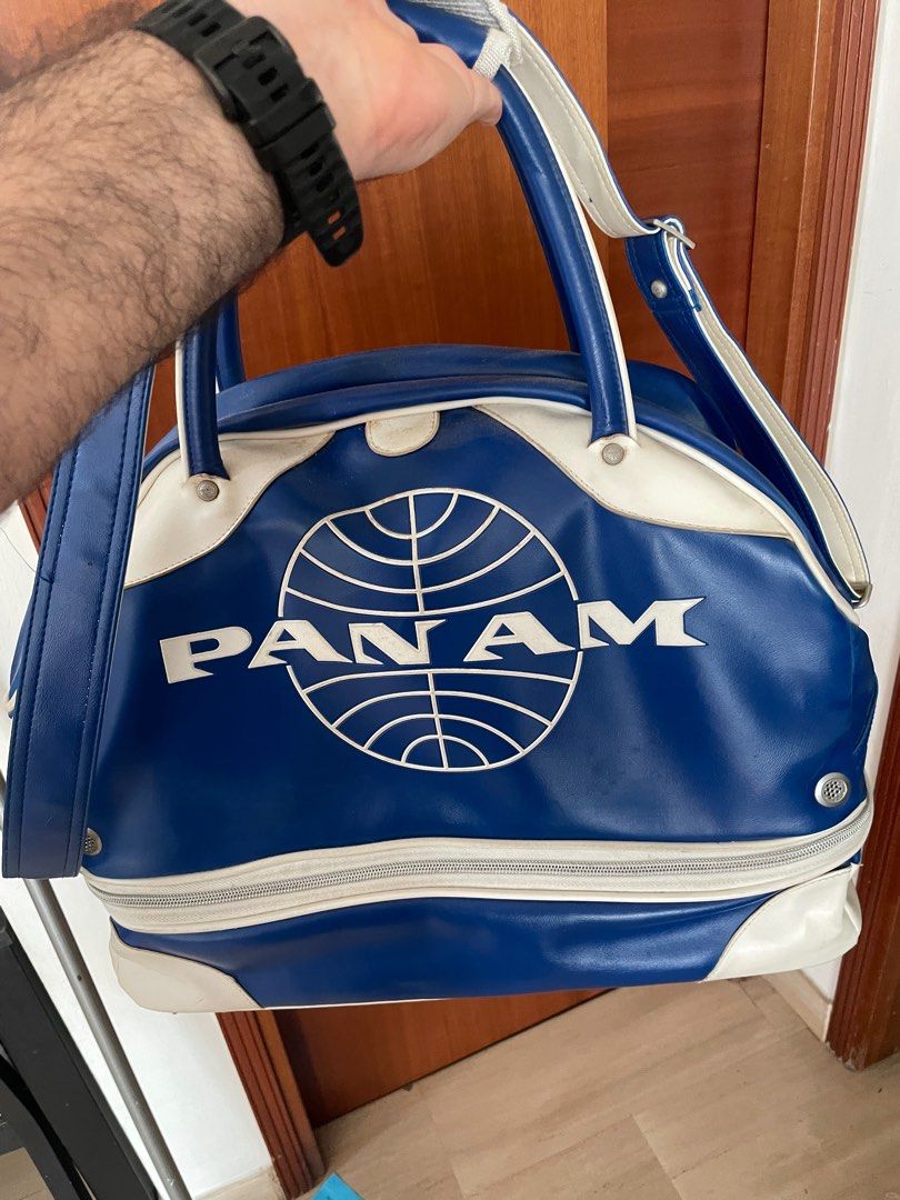 Pan AM vintage carry on Tote Women s Fashion Bags Wallets