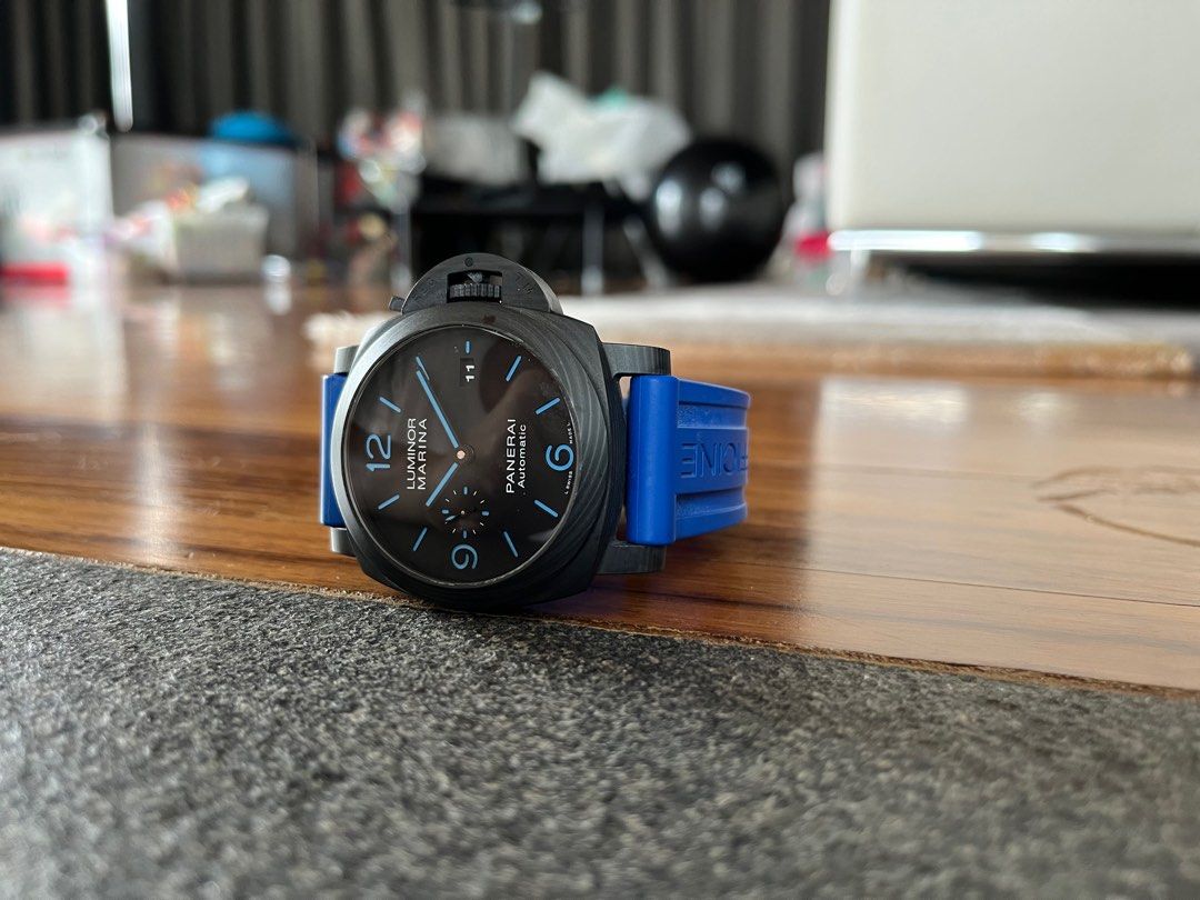 Panerai Blue Luminor Carbotech Marina Carbon 1661 PAM1661 not 2661