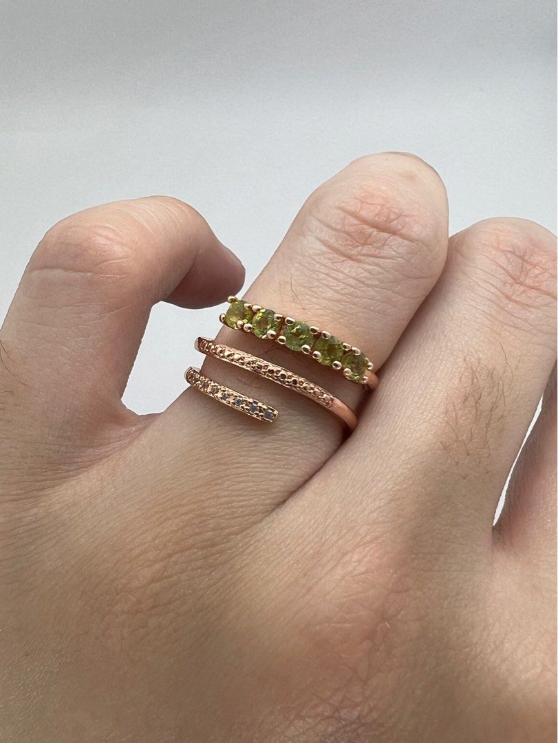 Rose 2024 gold peridot