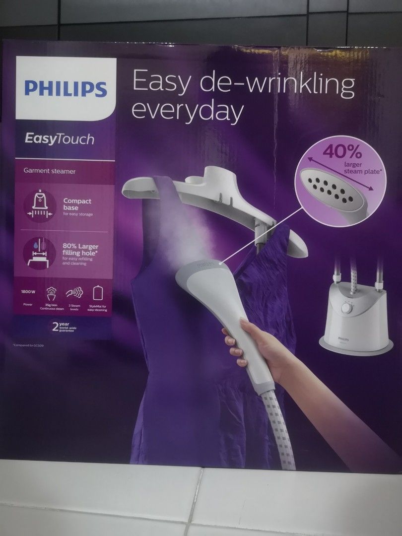 Philips Easy Touch GC487 garment steamer, TV & Home Appliances, Irons