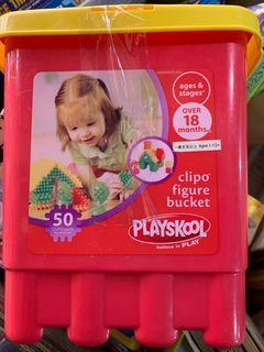 Playskool Clipo Figure Bucket