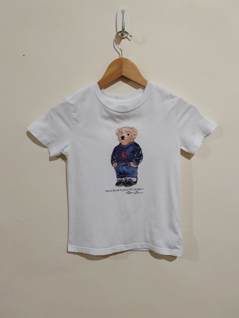 Polo bear t shirt store kids