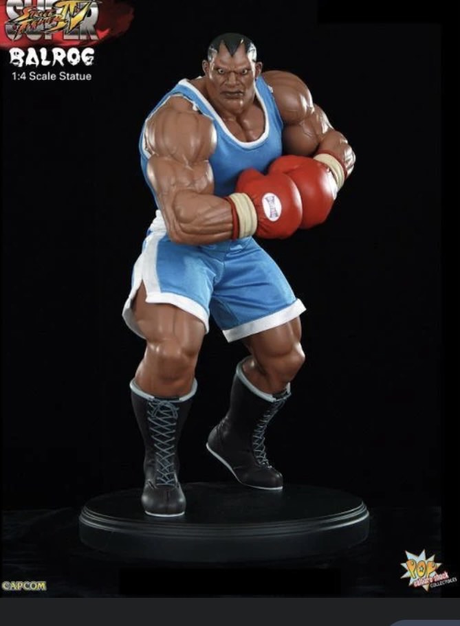 Pop culture shock statue Balrog exclusive 1/4 statue, Hobbies & Toys