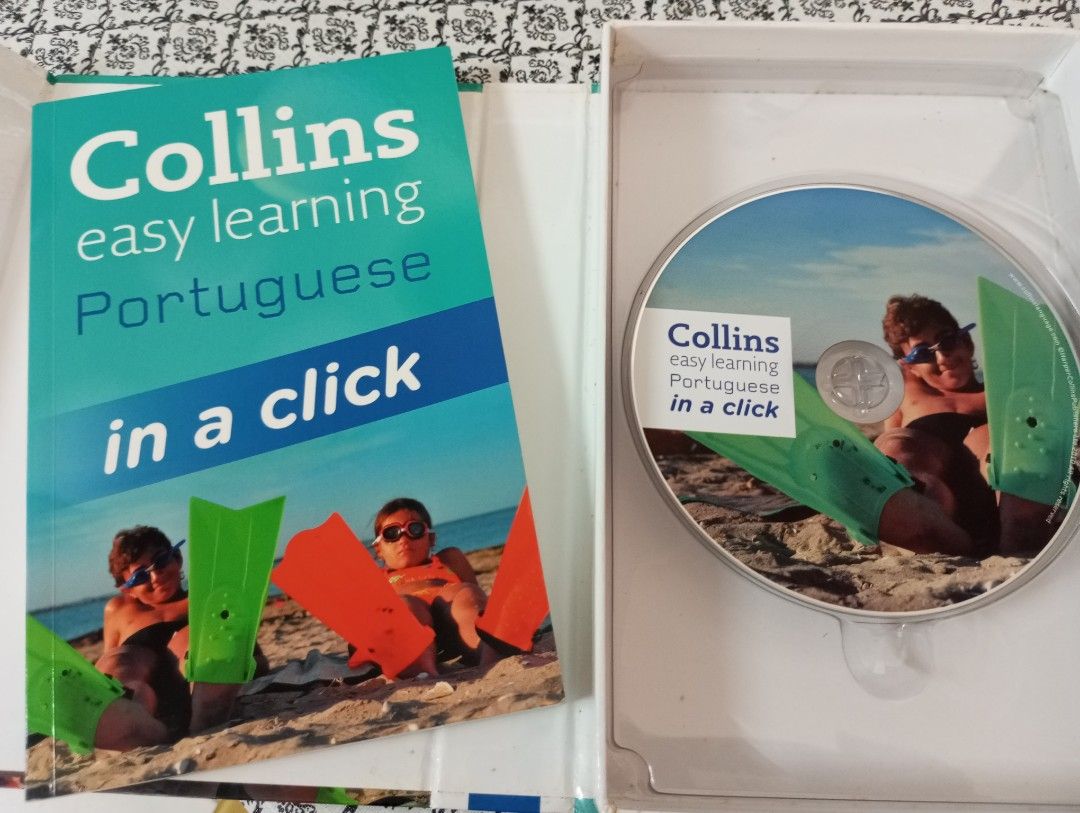 Portuguese book and tape lessons, Hobbies & Toys, Books & Magazines, Travel & Holiday Guides on