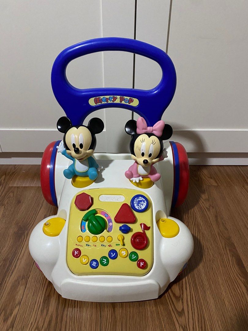 Mickey mouse push walker hotsell