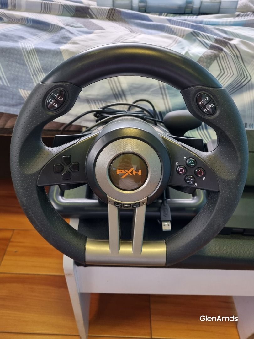 PXN V3 Pro Racing Wheel, Video Gaming, Gaming Accessories, Controllers ...