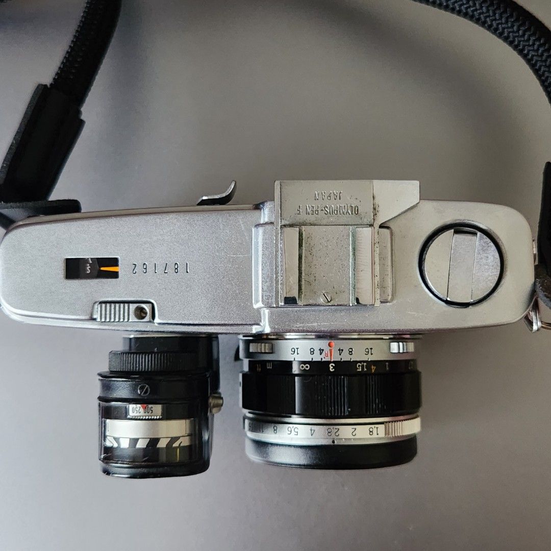 RARE Olympus Pen F Gothic Half Frame SLR Film Camera, Photography ...