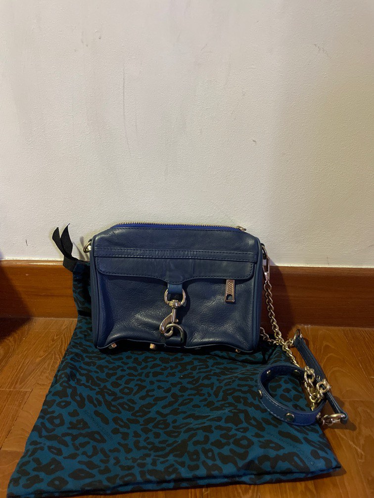 Rebecca minkoff blue best sale purse
