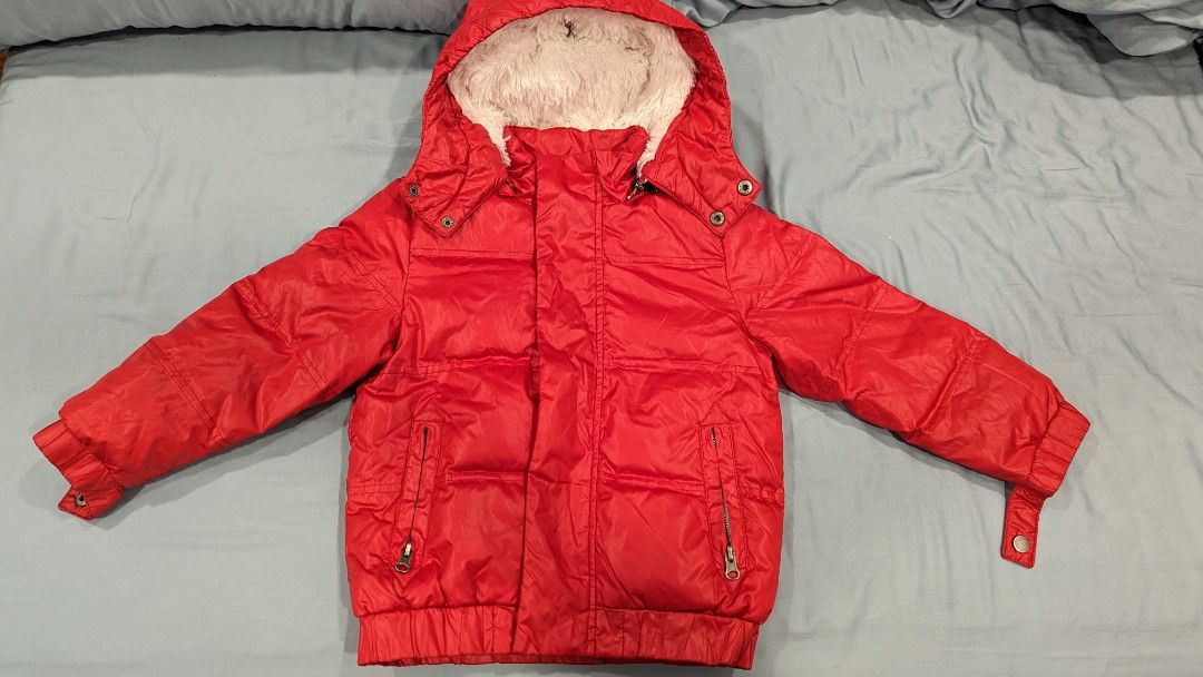 Red snow jacket hotsell