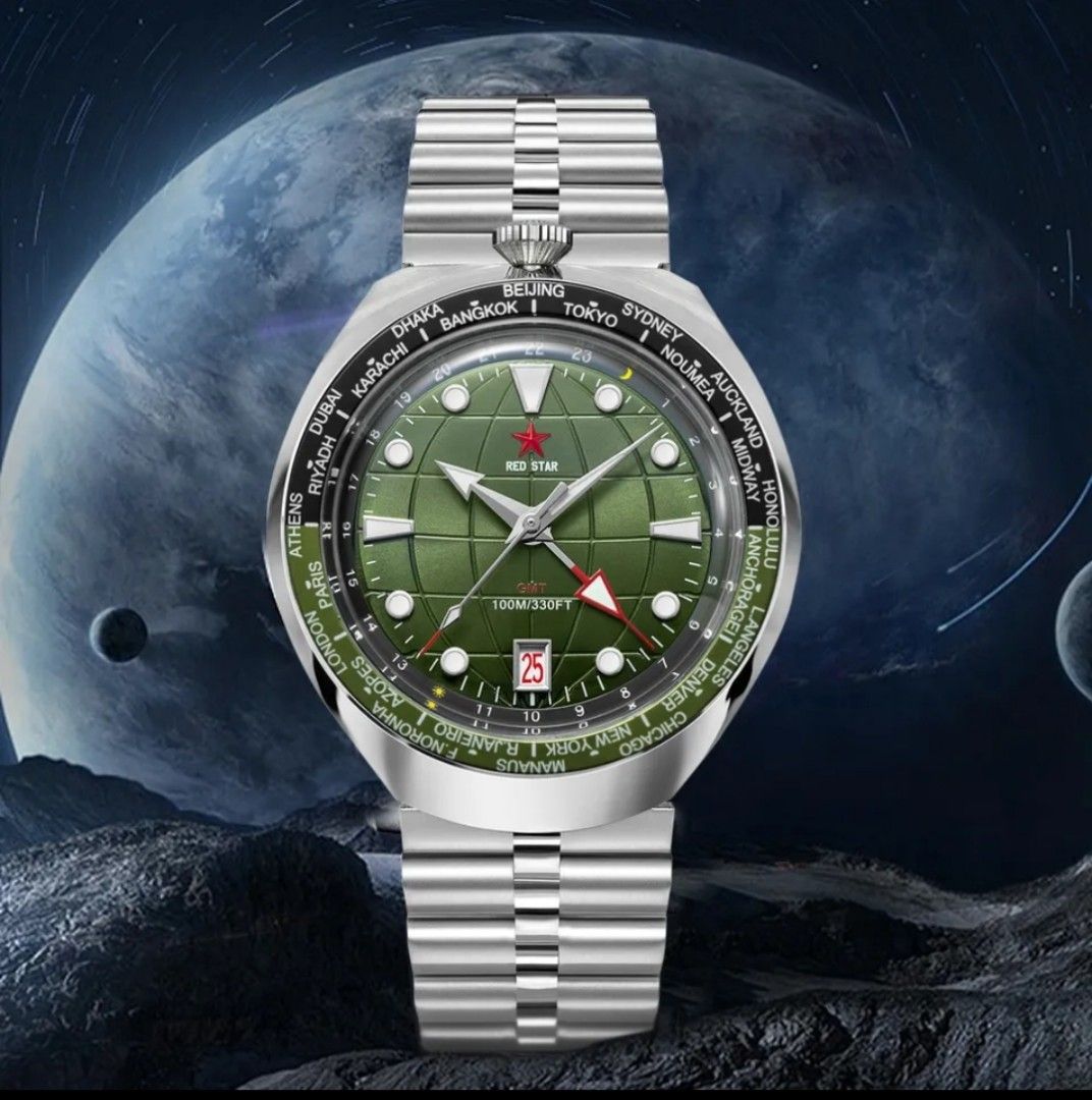 Red star on sale mechanical watches