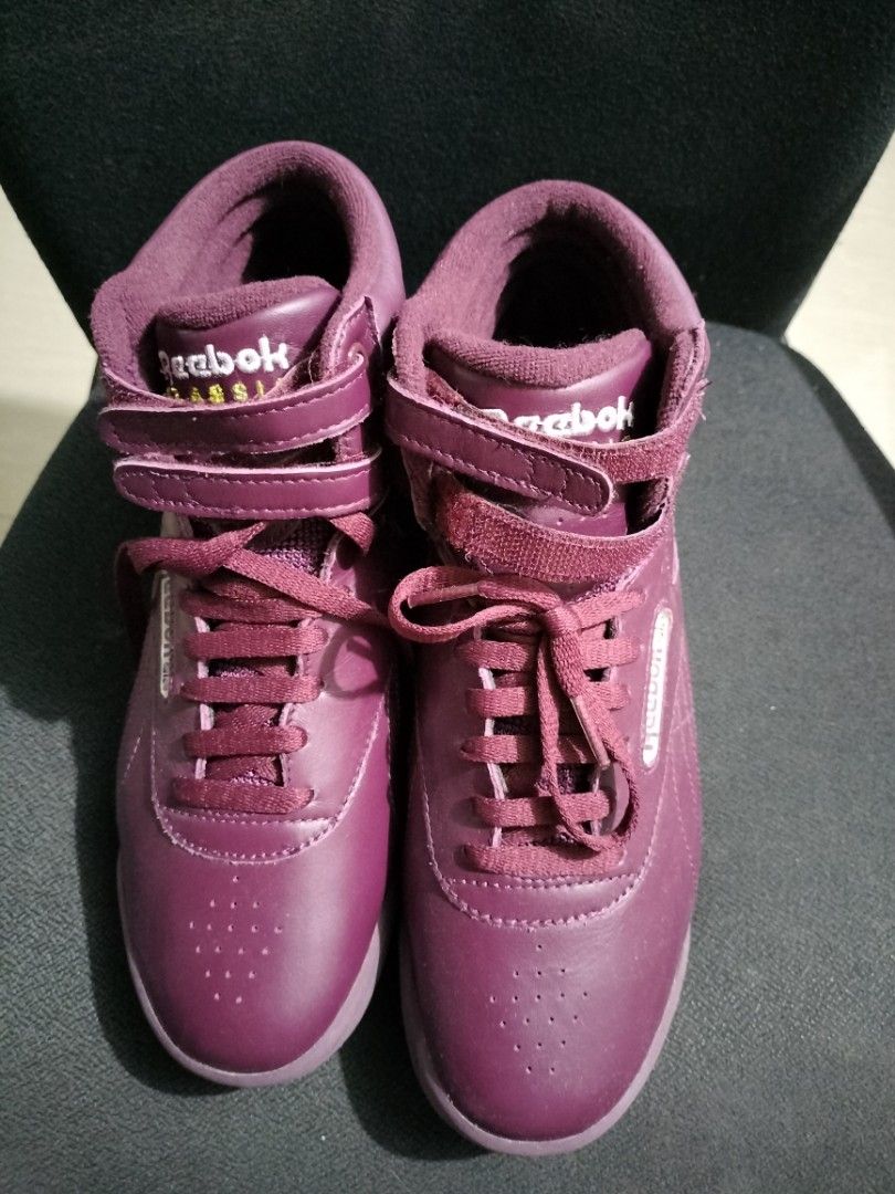 Reebok high tops rosas store