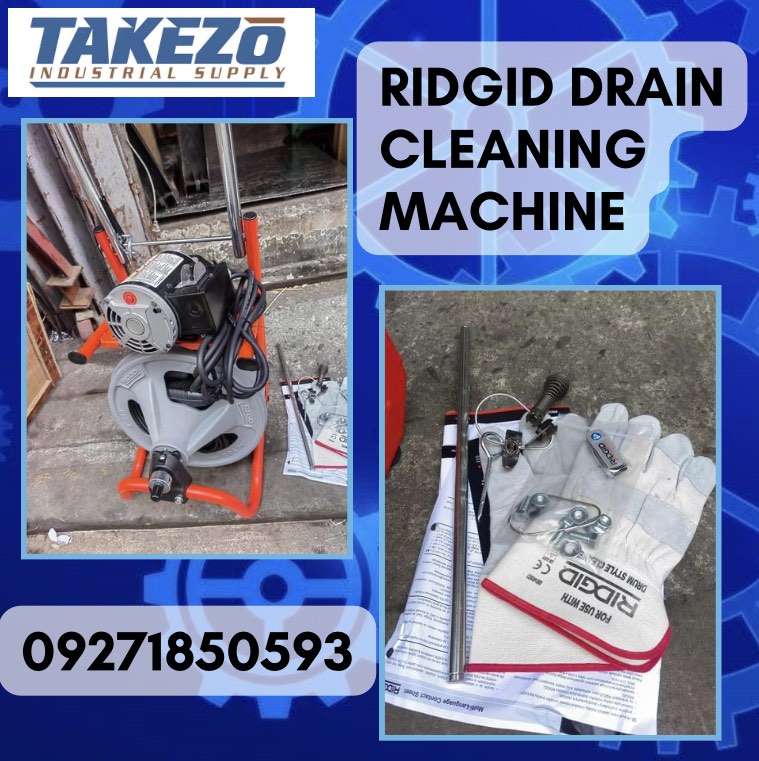 Ridgid Drain Cleaning Machine, Commercial & Industrial, Construction ...