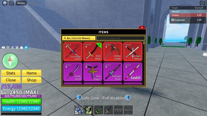 Best sword and fighting style to use with rumble? : r/bloxfruits